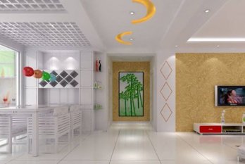 木工吊頂視頻，木工吊頂步驟（效果圖）