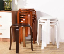 視頻：國(guó)外木匠制作木頭凳子的過(guò)程